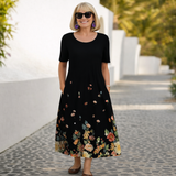 Roxana |  Rochie Midi cu Imprimeu Floral