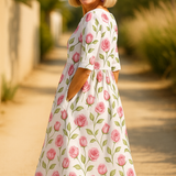 Eliza | Rochie Midi Lejeră — Eleganță fără efort, confort în fiecare zi